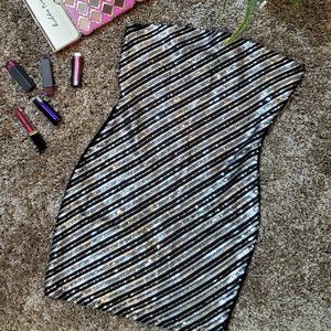 Elegant Sequin  Mini Dress